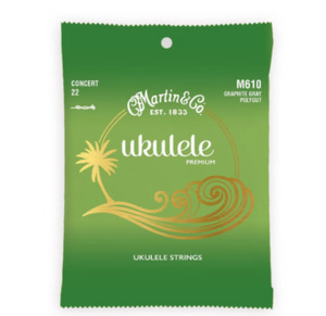 Products: Martin M610 Strings Premium Ukulele Concert