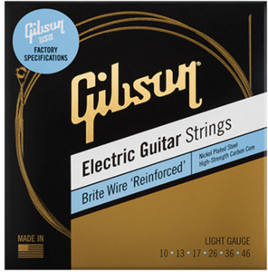 Gibson Brite Wire Electrin Guitar Strings 10-46