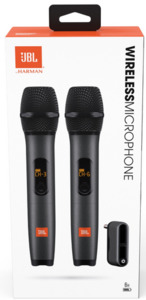 JBL Wireless Microphone System 2-pack - Black - Plug & Play with rechargeabl&hellip;