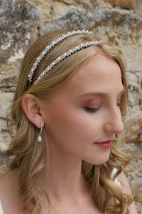 Veils Head Pieces: Genevieve Headband