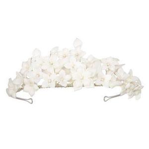Veils Head Pieces: Floral Tiara