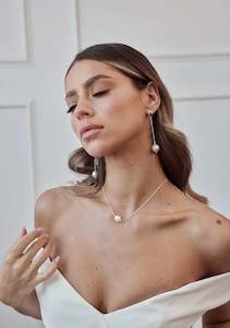 CLARA NECKLACE SILVER