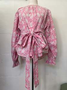 Sample Sale: Sample Sale - Pink Pip Blouse - Size 10