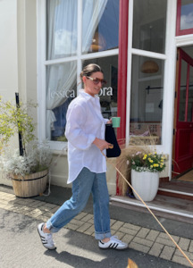 Blouses: It's A Done Deal Shirt - White Linen