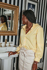 Blouses: It's A Done Deal Shirt - Summer Drop