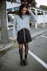 Skirts: Once In A Blue Moon Mini Skirt