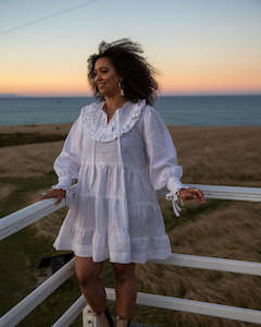 2 0: Frill Seeker Mini Dress