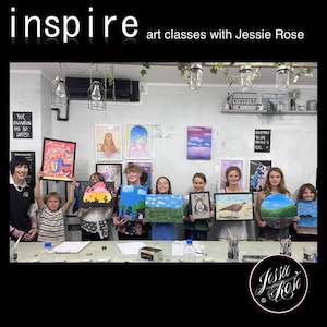 Inspire Art Classes Term 3: Term 3 - Ages approx. 8-15 yrs. Thursday 1.30-3pm