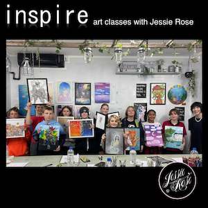 Inspire Art Classes Term 3: Term 3 - Ages approx. 12-14yrs. Tuesday 5.30-7pm