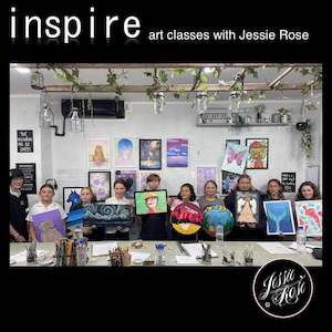 Inspire Art Classes Term 1: Term 1 - Ages approx. 8 -12yrs. Wednesday 3.30-5pm