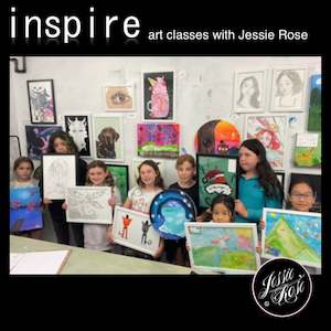 Inspire Art Classes: Term 2 - Ages approx. 8-11yrs. Thursday 3.30-5pm