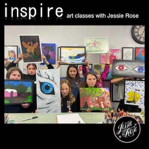 Inspire Art Classes: *SOLD OUT* Term 2 - Ages approx. 11-14 yrs. Thursday 5.30-7pm