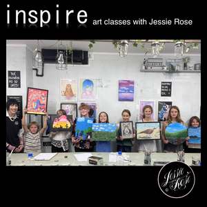Inspire Art Classes Term 1: *SOLD OUT* Term 1 - Ages approx. 8-15 yrs. Thursday 1.30-3pm (5th Feb)