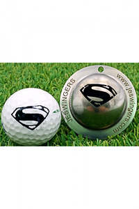Golf Ball Marker: SuperMan Golf Ball Marker