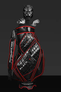 Black Panther Golf Headcover