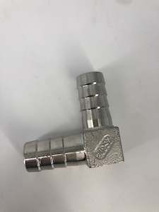 Barbs Bolts: Issbe - Stainless Steel Barb Elbow 90 Degree