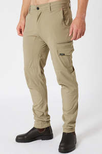 Jetpilot: Jet-Lite Cuffed Pant - Khaki