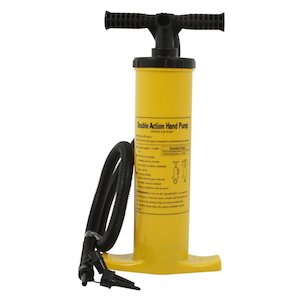 Jetpilot Pumps: Double Action Hand Pump Yellow