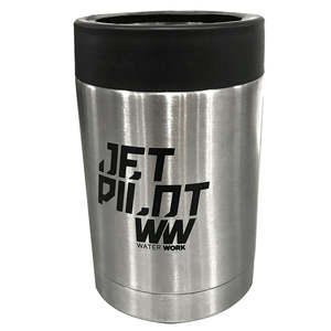 Womens Christmas: Jetpilot Stubbie Holder Silver