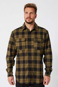 Jetpilot Sale All: Jetpilot Flannel Shirt Mustard