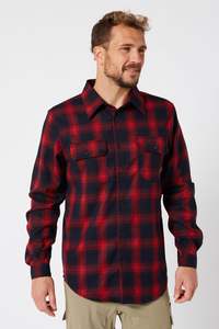 Jetpilot Sale All: Jetpilot Flannel Shirt Red