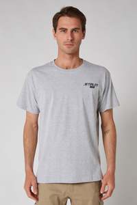Jetpilot Sale All: Fueled 2 Mens Tee Grey