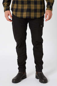 Fueled Workwear Range: Fueled Cuff Pant - Black