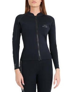 Jetpilot Womens All: Jetpilot X1 1mm Ladies L/S Neo Jacket - Black