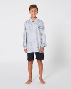 Jetpilot Venture Youth Fishing Shirt - Grey