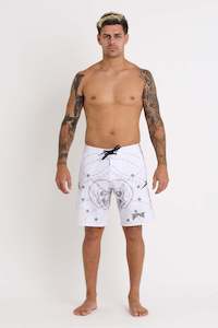 Sample Sale: Jetpilot Thrillseeker Boardshort - White