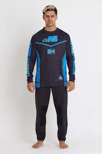 Sample Sale: Jetpilot Risk It All Moto Jersey - Black/Blue