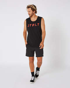 Black Friday Sale Tees Shirts: Jetpilot Freeride Mens Muscle Tee - Black