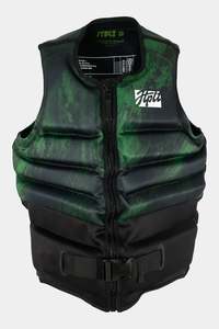Wake Vests: Jetpilot Phase Hyperflex Life Jacket - Green