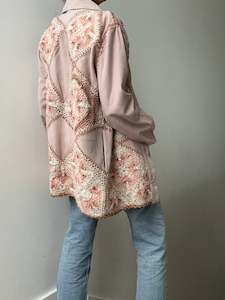 Suede: We The Free Corina Crochet Suede Jacket