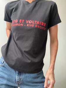 Zadig Voltaire: Zadig & Voltaire Metallic Red Tee
