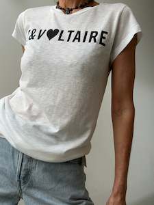 Zadig Voltaire: Zadig & Voltaire Z&V Tee White