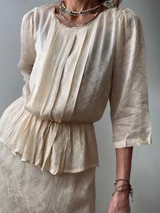 Ganni: Ganni Peplum Waist Dress