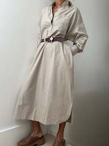 Promotion: Skall Studio Edgar Shirtdress Light Grey