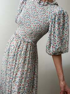 Sea NY Spring Flower Maxi Dress