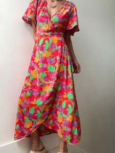 Take 50 Off: Archana Butterfly Wrap Dress