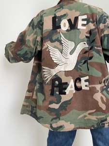 Remade: Camo Peace & Love SS261
