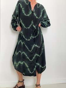 One Off Pieces: Nous Antwerp Lea Dress Green Shot