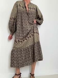 Antik Batik Irina Block Print Dress