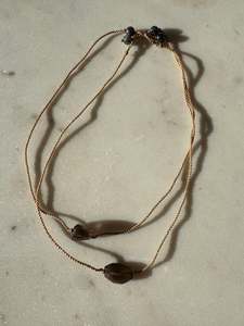 Chokers: String Smokey Quartz Choker