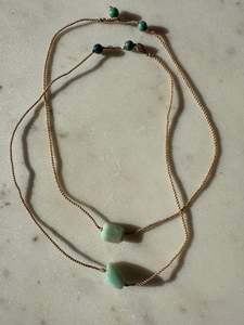 Chokers: String Amazonite Choker