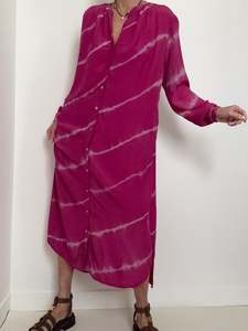 Resort: Nous Antwerp Lea Dress Fuschia