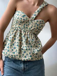 Z&V Trip Print Cotton Top