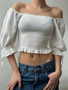 Clearance: Brownie Elastic Top