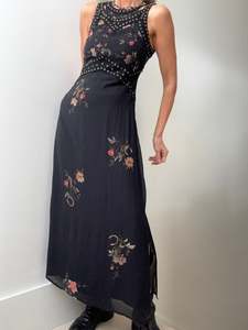 Jessie Tanana Floral Print Maxi