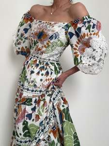 Farm Rio Summer Garden Dress